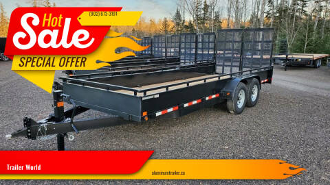 2023 Canada Trailers 7x20 14K HD Landscaper for sale at Trailer World in Brookfield NS