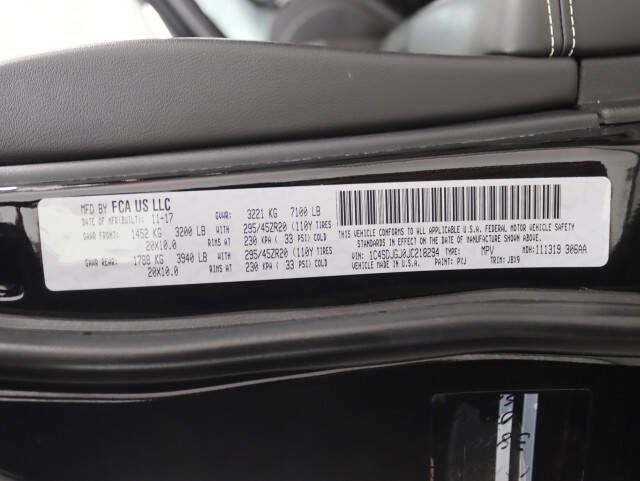 2018 Dodge Durango SRT