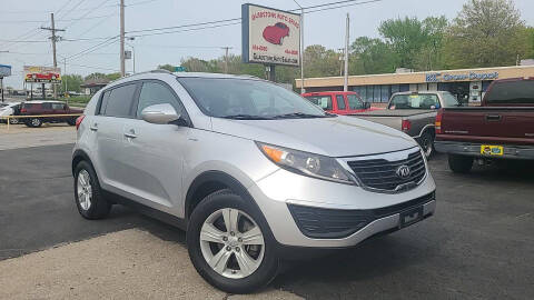 2013 Kia Sportage for sale at GLADSTONE AUTO SALES    GUARANTEED CREDIT APPROVAL in Gladstone MO