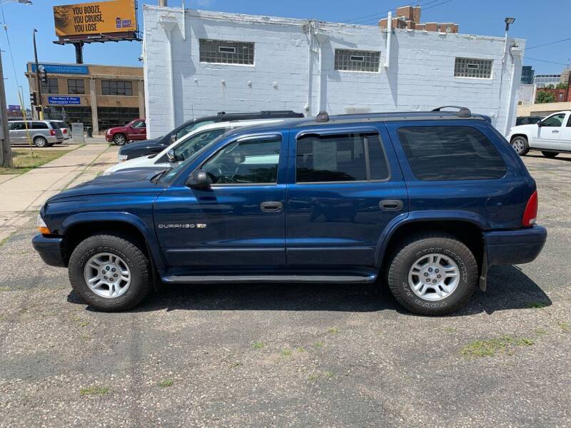 2001 Dodge Durango for sale at Alex Used Cars in Minneapolis MN