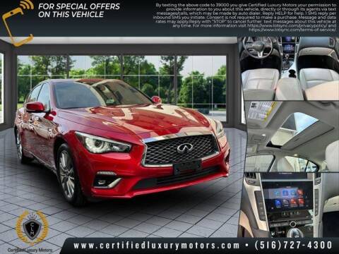 2021 Infiniti Q50 for sale at Certified Luxury Motors in Great Neck NY