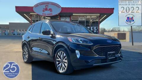 2021 Ford Escape Hybrid for sale at The Carriage Company in Lancaster OH