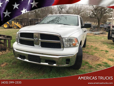 2010 Dodge Ram Pickup 1500 for sale at Americas Trucks in Jones OK