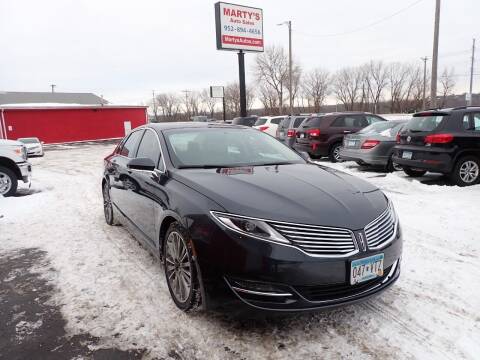 2014 Lincoln MKZ Hybrid for sale at Marty's Auto Sales in Savage MN