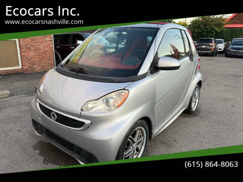 2013 Smart fortwo passion cabriolet
