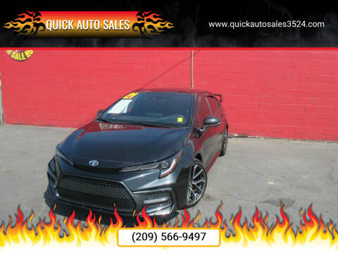 2021 Toyota Corolla for sale at Quick Auto Sales in Ceres CA