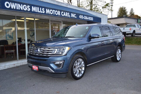 2018 Ford Expedition MAX for sale at Owings Mills Motor Cars in Owings Mills MD