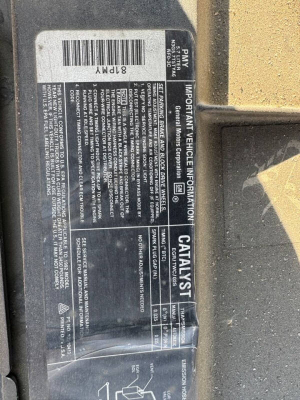 1992 Chevrolet Blazer Silverado