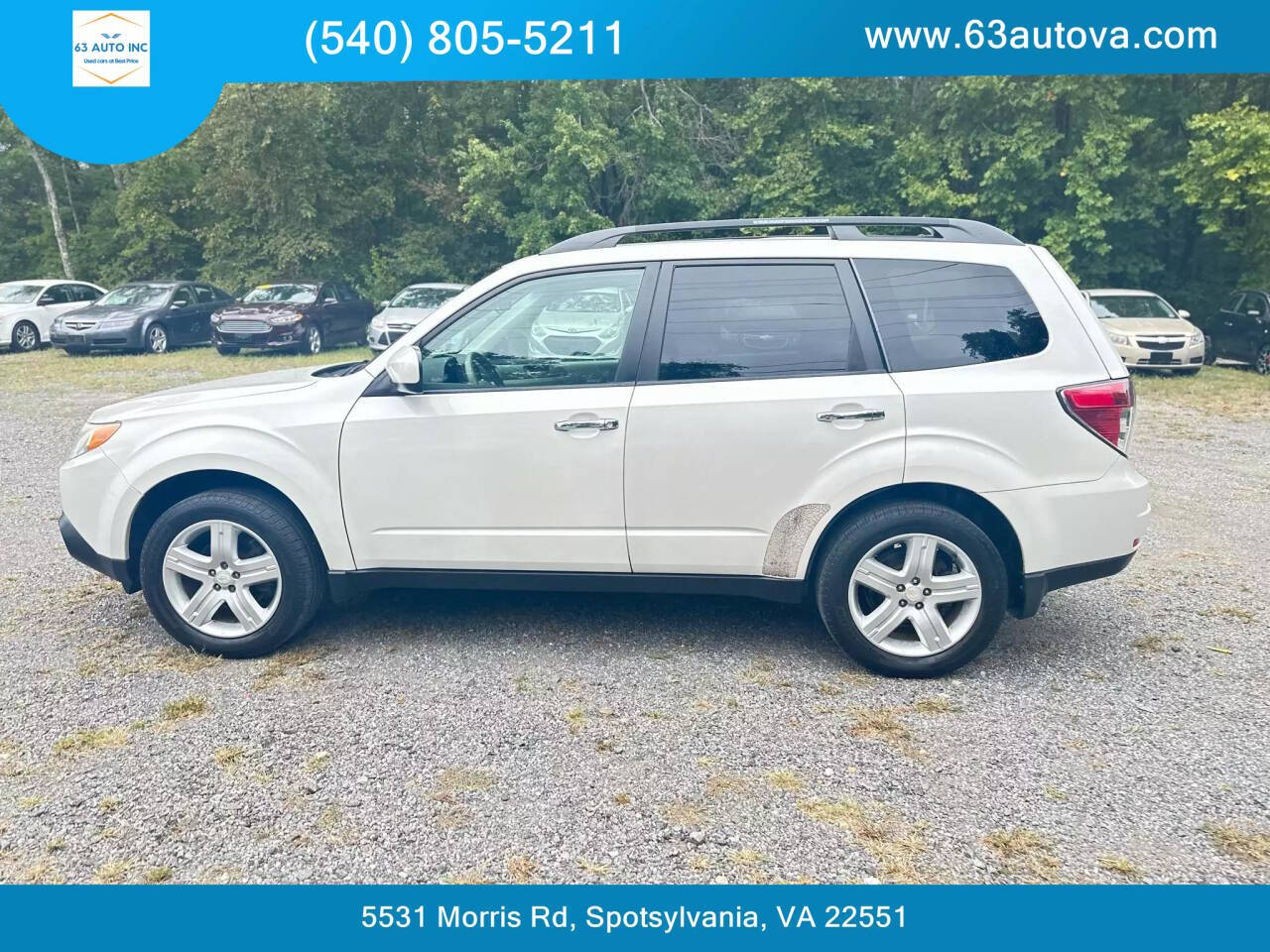 2010 Subaru Forester for sale at 63 Auto Inc in Spotsylvania, VA