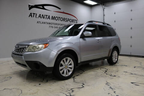 2012 Subaru Forester for sale at Atlanta Motorsports in Roswell GA