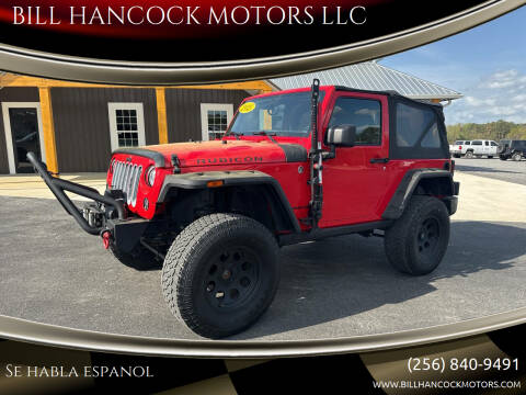 2015 Jeep Wrangler for sale at BILL HANCOCK MOTORS LLC in Albertville AL