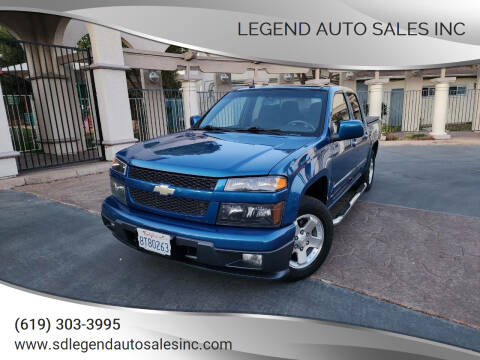 2009 Chevrolet Colorado for sale at Legend Auto Sales Inc in Lemon Grove CA