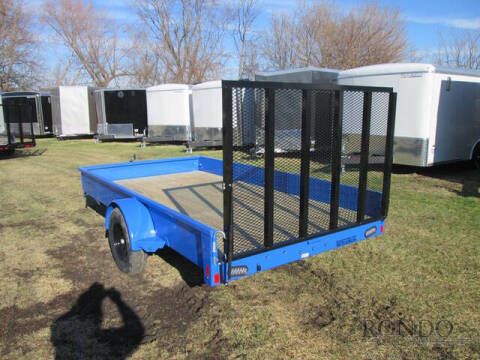 2026 Rice Trailers Single Axle Utility SST7612