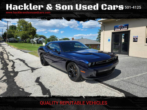 2015 Dodge Challenger for sale at Hackler & Son Used Cars in Red Lion PA