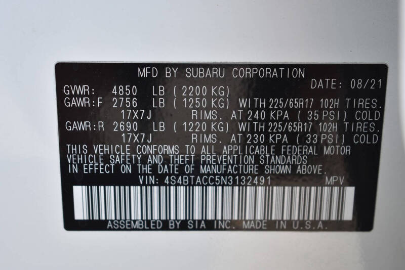 2022 Subaru Outback Premium