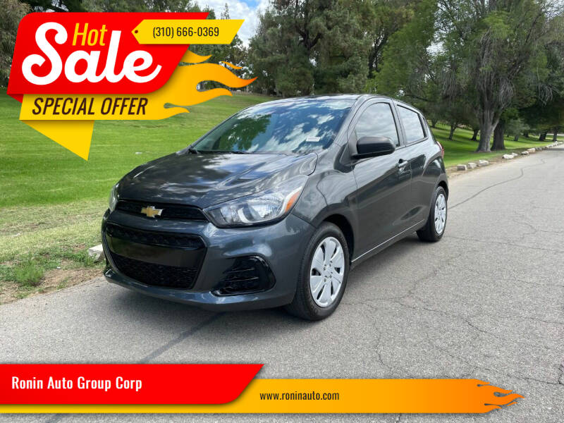 2017 Chevrolet Spark for sale at Ronin Auto Group Corp in Sun Valley CA