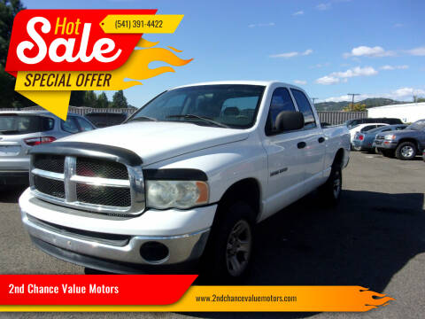 2004 Dodge Ram 1500 for sale at 2nd Chance Value Motors in Roseburg OR
