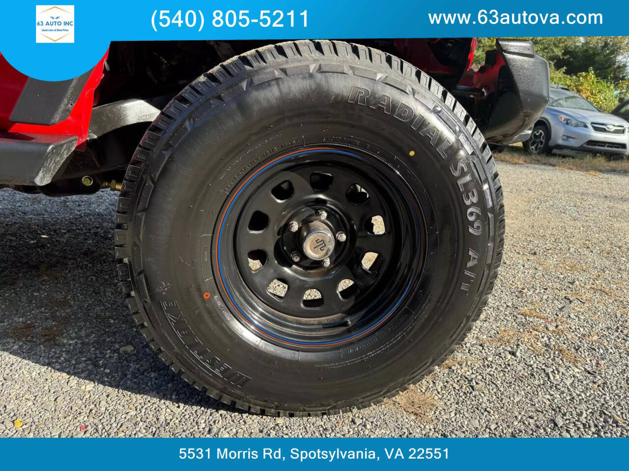 2007 Jeep Wrangler Unlimited for sale at 63 Auto Inc in Spotsylvania, VA