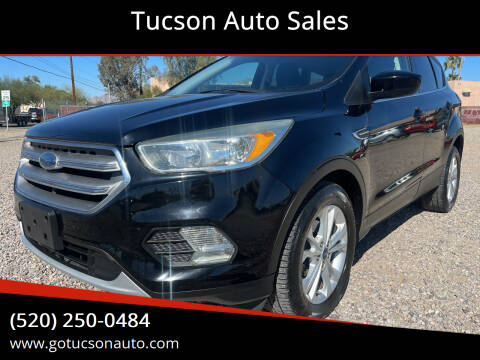 2017 Ford Escape for sale at Tucson Auto Sales in Tucson AZ