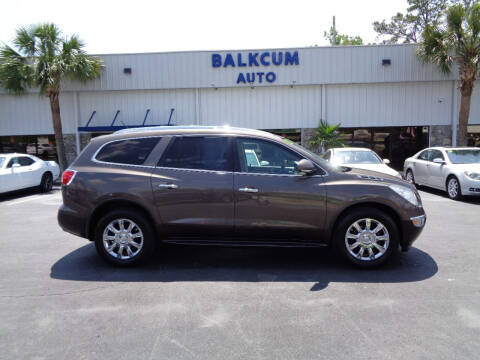 2012 Buick Enclave for sale at BALKCUM AUTO INC in Wilmington NC