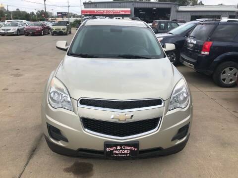 2013 Chevrolet Equinox for sale at TOWN & COUNTRY MOTORS in Des Moines IA