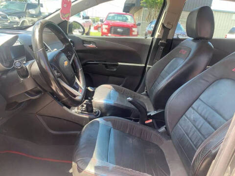 2013 Chevrolet Sonic RS Manual