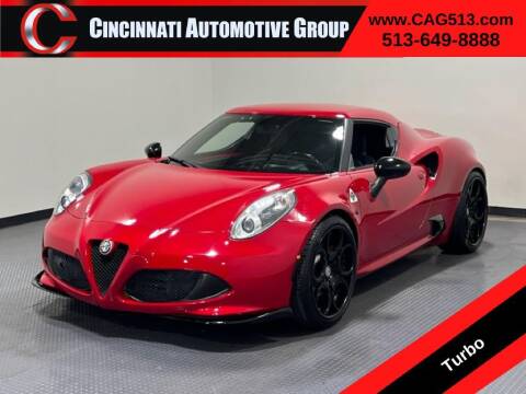2015 Alfa Romeo 4C for sale at Cincinnati Automotive Group in Lebanon OH
