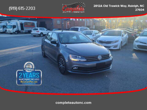 2015 Volkswagen Jetta for sale at Complete Auto Center , Inc in Raleigh NC