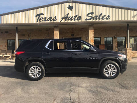 2020 Chevrolet Traverse for sale at Texas Auto Sales in San Antonio TX