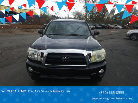2006 Toyota Tacoma for sale at WHOLESALE MOTORCARS Sales & Auto Repair in Newington CT