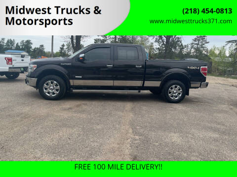 2013 Ford F-150 for sale at Midwest Trucks & Motorsports in Merrifield MN