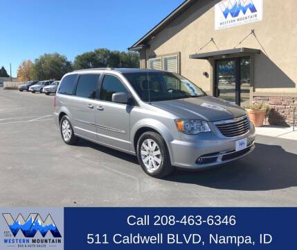 2016 Chrysler Town and Country for sale at Western Mountain Bus & Auto Sales in Nampa ID
