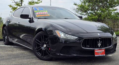 2015 Maserati Ghibli for sale at Nissi Auto Sales in Waukegan IL