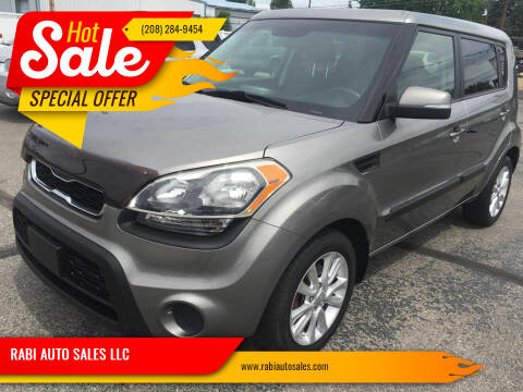 2012 Kia Soul for sale at RABI AUTO SALES LLC in Garden City ID