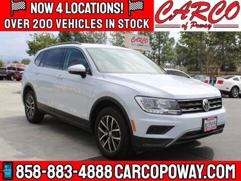 2018 Volkswagen Tiguan for sale at CARCO SALES & FINANCE - CARCO OF POWAY in Poway CA