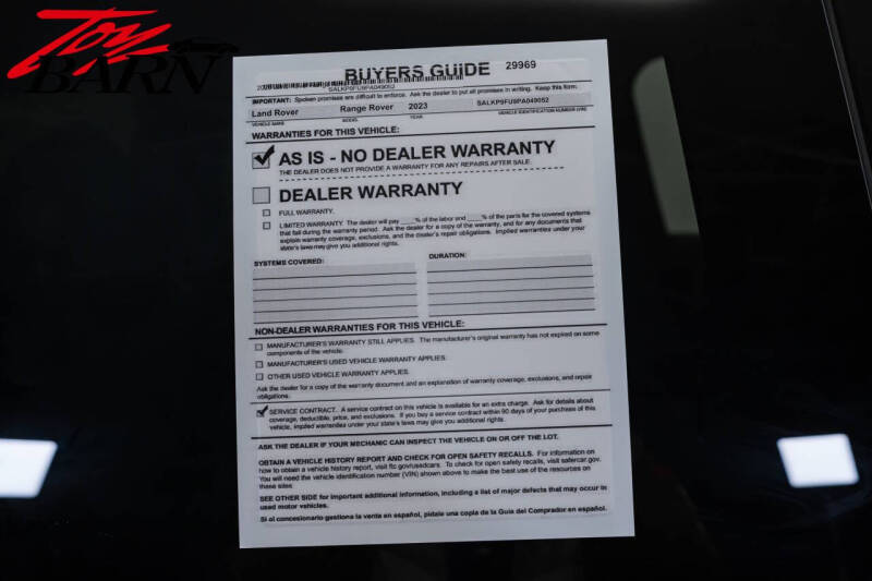 2023 Land Rover Range Rover P400 SE