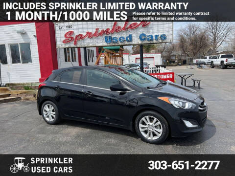 2014 Hyundai Elantra GT for sale at Sprinkler Used Cars in Longmont CO