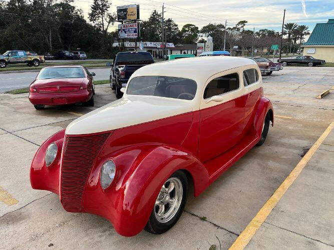 1937 Ford Tudor for sale at Classic Car Deals in Cadillac MI