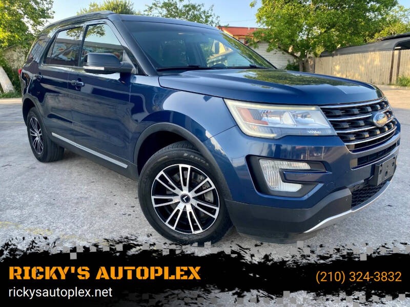 2017 Ford Explorer for sale at RICKY'S AUTOPLEX in San Antonio TX