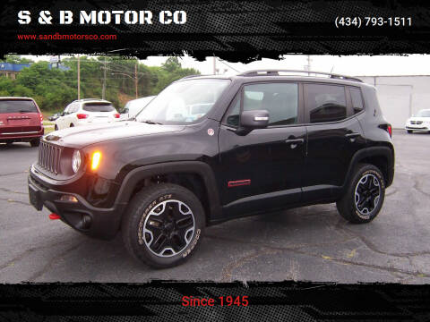 2015 Jeep Renegade for sale at S & B MOTOR CO in Danville VA