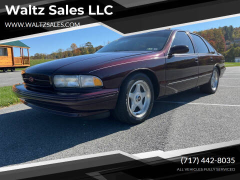 1996 Chevrolet IMPALS SS for sale at Waltz Sales LLC in Gap PA