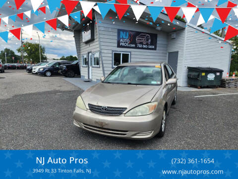 2004 Toyota Camry for sale at NJ Auto Pros in Tinton Falls NJ