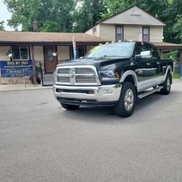 2014 RAM 2500 for sale at BIG #1 INC in Brownstown MI
