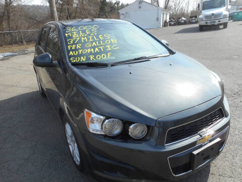 2016 Chevrolet Sonic for sale at Ricciardi Auto Sales in Waterbury CT