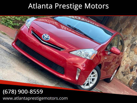 2012 Toyota Prius v for sale at Atlanta Prestige Motors in Decatur GA