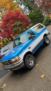 1994 Ford Bronco for sale at Longoria Motors in Portland OR