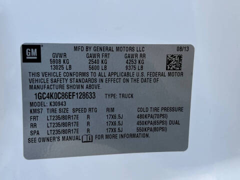 2014 Chevrolet Silverado 3500HD