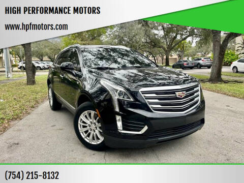 2018 Cadillac XT5 for sale at HIGH PERFORMANCE MOTORS in Hollywood FL