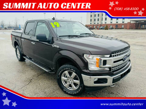 2019 Ford F-150 for sale at SUMMIT AUTO CENTER in Summit IL