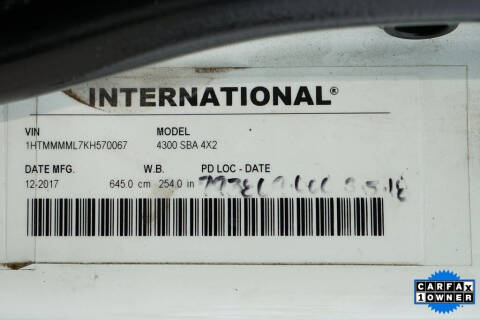 2019 International DuraStar 4300